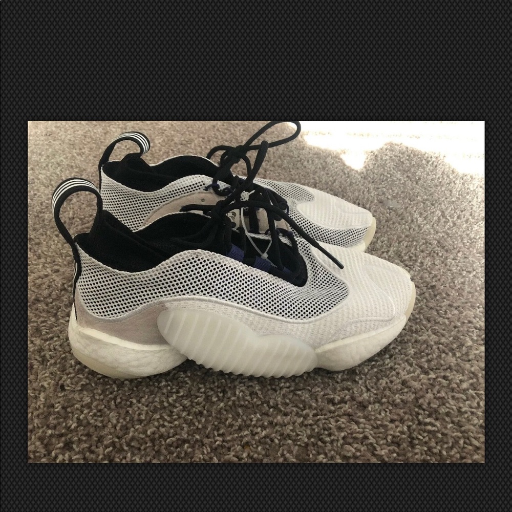 Adidas Originals Crazy BYW II White Sz 8,